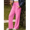 image:imageAleumdr Womens Wide Leg Sweatpants High Waisted Lounge Pants with PocketsA12 Bonbon
