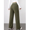 image:imageAleumdr 2026 Fall Womens Color Block Ribbed Lounge Pants with PocketsGreen